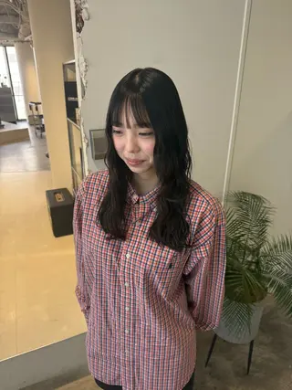 セミロング 🌻Kaho/透明感 カラー/髪質改善🌻のヘアスタイル