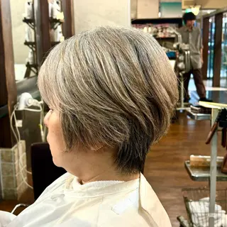ショート mu;d-coa  横浜店所属・永村 大樹のヘアスタイル