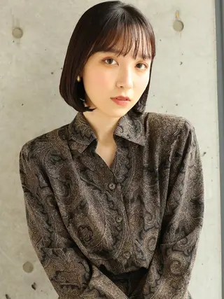 ショート カラー ANDREY 表参道 ショート×髪質改善のヘアスタイル