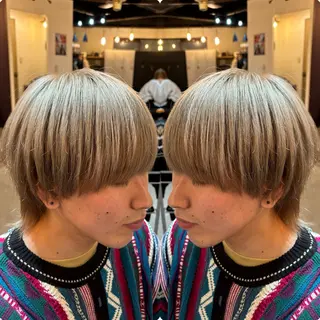 ミディアム 👑曲がる縮毛矯正 /パーマ👑ショウのヘアスタイル