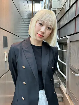 ミディアム カラー メンズ 🧸艶々韓国ヘア 🧁mizunaのヘアスタイル