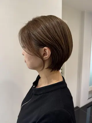 ショート AIR-GINZA tower所属・藤岡杏華 /垢抜け✂︎のヘアスタイル