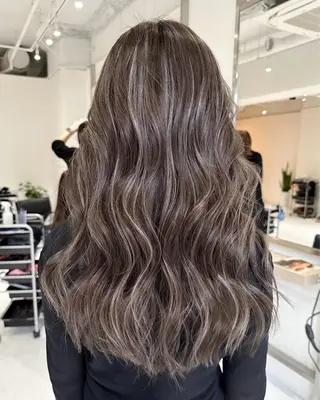 ロング 💖韓国風💖 レイヤー/LISAのヘアスタイル