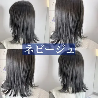 ミディアム カラー 艶髪レイヤーの王 復活の大澤竜馬のヘアスタイル