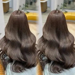 ロング カラー 大久保 凜香のヘアスタイル