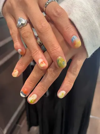 ネイル 似合わせカットカラー 🤍🎀honokaのヘアスタイル