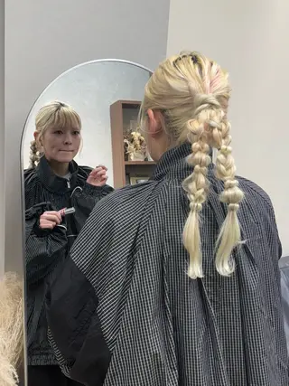 ロング カラー "Daisy" Rio /大名・天神のヘアスタイル