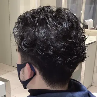 パーマ メンズ メンズ縮毛矯正 ♠️店長下平隼人のヘアスタイル