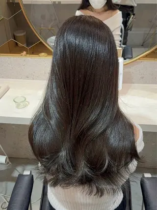 ロング カラー 新宿/髪質改善/ボブ 韓国レイヤー大重聖斗のヘアスタイル