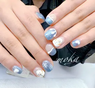ネイル 胡蝶蘭レディースサロ ンNailMOKAのネイルデザイン