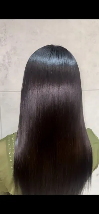 ロング 前田理貴 ヘアケアソムリエ取得のヘアスタイル