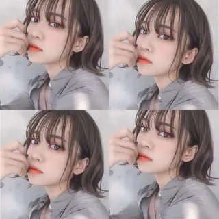 ミディアム カラー ヘアアレンジ メンズ 透明感×韓流ハイ トーン🫧RYUTAのヘアスタイル