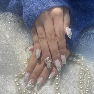 カラー INF ネイルサロンのネイルデザイン