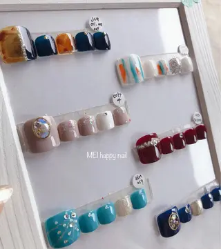 ネイル 北浦和 自爪育成ケアのネイルデザイン