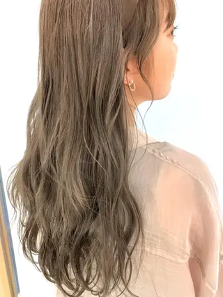 ロング カラー Miku 🇺🇸のヘアスタイル