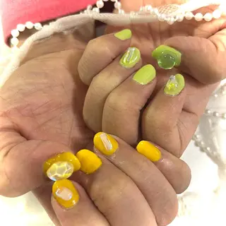 ネイル 韓国ネイル💠 Tomoのネイルデザイン