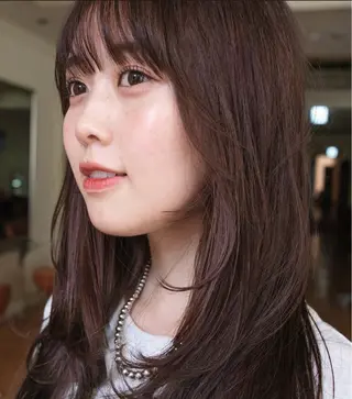 カラー トーンアップ 、 ダウン🧡青山紗弥華のヘアスタイル