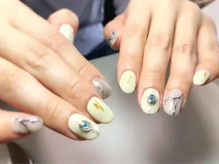 ネイル Aim* 深爪・自爪育成専門店のネイルデザイン