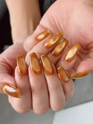 セミロング pllia beautyのネイルデザイン