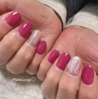 ネイル 40代からの爪に 優しい施術×自爪育成のネイルデザイン