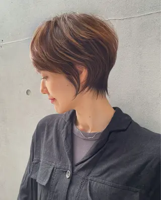 ショート 似合わせカット 🌈阿部辰洸🌈のヘアスタイル