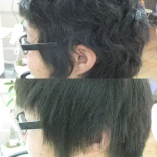 パーマ メンズ WOOP hair所属・WOOP /岡村 智晴のヘアスタイル