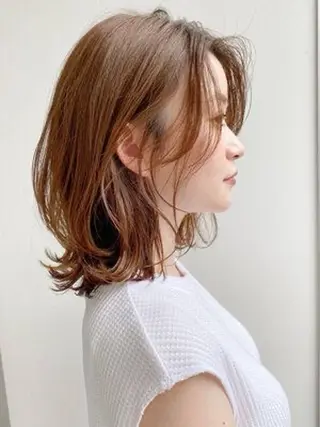 ミディアム 🩵岡村 菜々子🩵のヘアスタイル