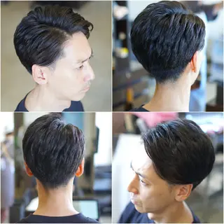 ショート メンズ 中島 剛のヘアスタイル