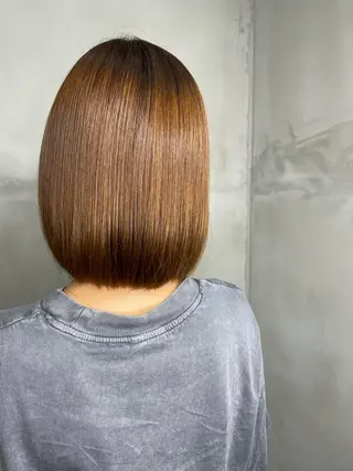 パーマ 益 佑夏のヘアスタイル