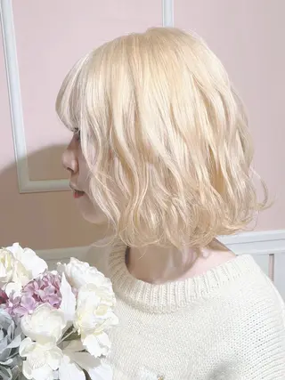 ショート カラー 問屋町/Lia💎 大下 真依のヘアスタイル