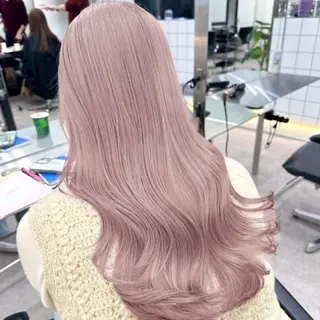 ロング カラー 🫧 ブリーチカラー / ナナ🫧のヘアスタイル