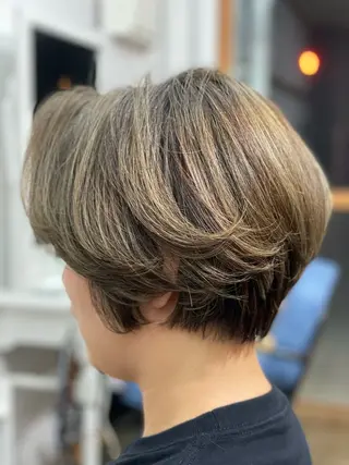 ショート カラー Snaly カラー特化ページのヘアスタイル