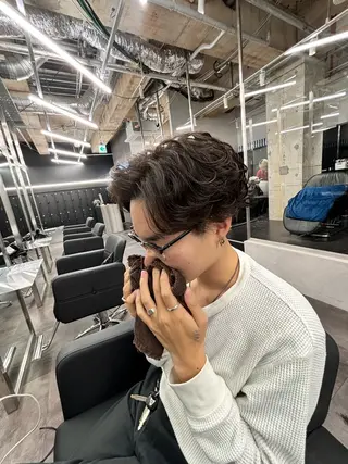 メンズ GARTE所属・ゲンキ/ボブ /無料カットモデルのヘアスタイル