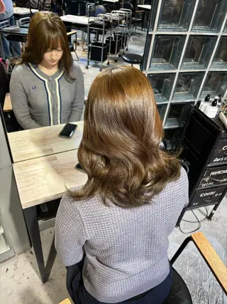 カラー relian このはのヘアスタイル