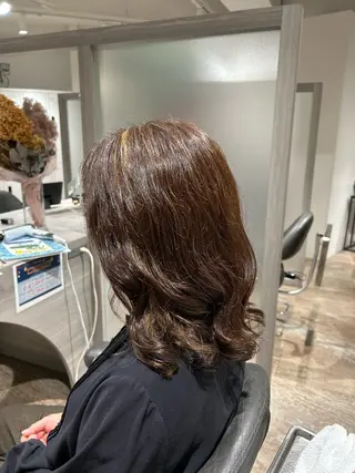 セミロング パーマ hair＆make CIEL所属・武井 哉子のヘアスタイル