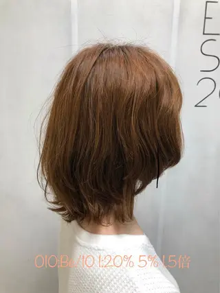 ショート カラー OAK溝の口 𖠋SHINYAのヘアスタイル