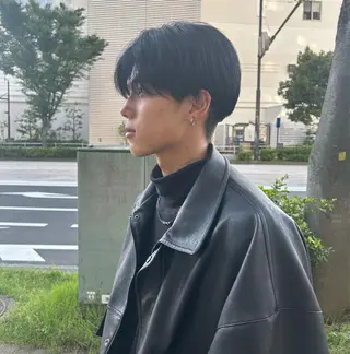 ショート カラー メンズ メンズパーマの達人 / タカシマダイスケのヘアスタイル