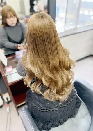 ロング 💎エクステ× 🩵ブリーチBIZEのヘアスタイル