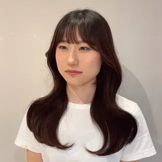 ロング 🌟韓国風レイヤー 🌟さやかのヘアスタイル