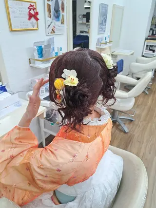 ヘアアレンジ GLOSS❤︎ Harunaのヘアスタイル