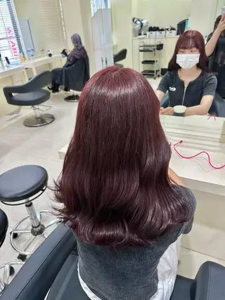 ロング カラー ヘアアレンジ 🎀 yuuka🎀のヘアスタイル