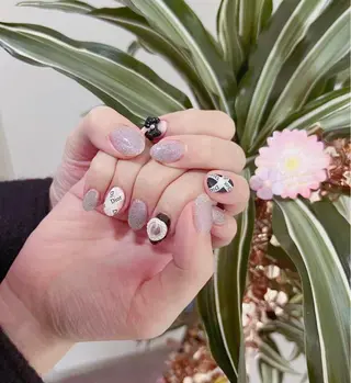 ショート 💜MIYA nail川崎店のネイルデザイン