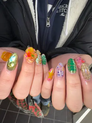 ネイル MITSUKI🪡 海外/個性派/ロングのネイルデザイン