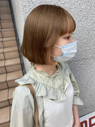 ショート カラー 💗💗韓国レイヤー yu-ki💗💗のヘアスタイル