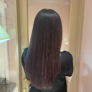 ロング マホ/日吉/髪質改善 /レイヤー/ガーリーのヘアスタイル