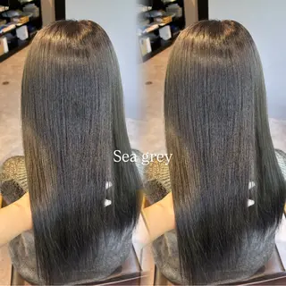 ミディアム Yuuka/ w colorのヘアスタイル