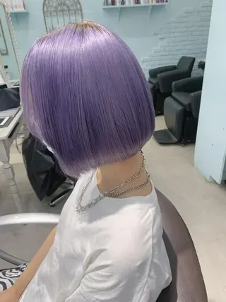 ショート カラー ヘアアレンジ 💕ブリーチ/ヘアメ 🎀YUUKAのヘアスタイル