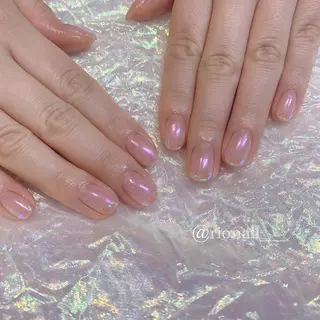 ネイル 𝘙𝘪𝘰𝘯𝘢 ...🕯🤍のネイルデザイン