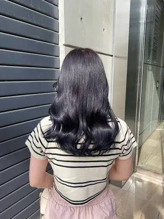 セミロング 酒徳 唯斗のヘアスタイル