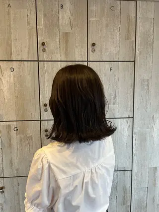 ショート カラー 顔まわり/オフィス カラー/青栁優🔆のヘアスタイル